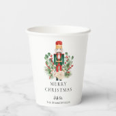 クリスマスホリデーズナツクラッカースクリプトフェスティバル 紙コップ (裏面)