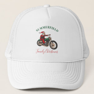 クリスマスホリデーズファミリーバイクもしくは自転車に乗る人マッチングパパ キャップ