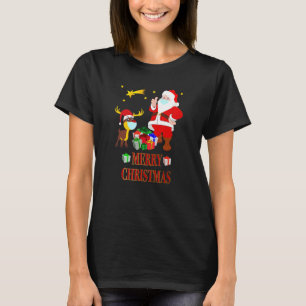 クリスマスホリデーズプレゼントアイディアセントニコラス Tシャツ