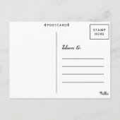 クリスマスホリデーズレッドベリークリスマス写真はがき シーズンポストカード (裏面)