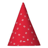 クリスマスホリデーチャームパターン09 - パーティーハット (右)