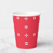 クリスマスホリデーチャームパターン09 - 紙コップ (左)