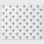 クリスマスホリデーティーパーティー ラッピングペーパー (フラット)