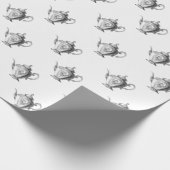 クリスマスホリデーティーパーティー ラッピングペーパー (角)