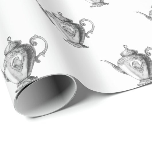 クリスマスホリデーティーパーティー ラッピングペーパー (ロールコーナー)