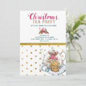 クリスマスホリデーティーパーティー 招待状 (スタンド正面)