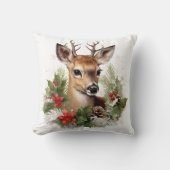 クリスマスホリデーディアホームデコール クッション (正面)
