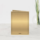 クリスマスホリデーディナー家族写真招待状 シーズンカード (裏面)