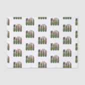 クリスマスホリデーディルピックズギフトティッシュペーパー 薄葉紙 (正面)