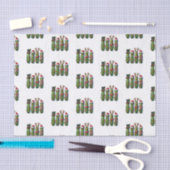 クリスマスホリデーディルピックズギフトティッシュペーパー 薄葉紙 (クラフト)