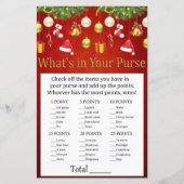 クリスマスホリデーデコールあなたの財布のゲームの中に何がある (正面)