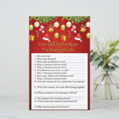 クリスマスホリデーデコールどのように良くゲームを知っている (スタンド正面)