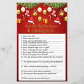 クリスマスホリデーデコールどのように良くゲームを知っている (正面)