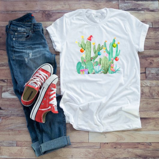 クリスマスホリデーデザートカボスカッティサウスウェスト Tシャツ