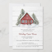 クリスマスホリデーニューホームホリデーオープンハウス 招待状 (正面)