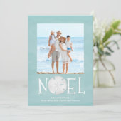 クリスマスホリデーノエルシンプルトレンディービーチ2写真 シーズンカード (スタンド正面)