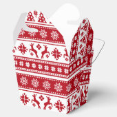 クリスマスホリデーノルディックパターンコージー フェイバーボックス (オープン)