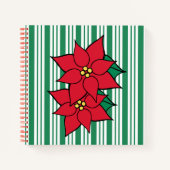 クリスマスホリデーノートブックギフト ノートブック (正面)