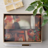 クリスマスホリデーバスルームティッシュペーパー 薄葉紙 (ギフト)