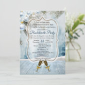 クリスマスホリデーバチェロレッテ招待状 招待状 (スタンド正面)