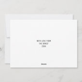 クリスマスホリデーパグドッグカード シーズンカード (裏面)