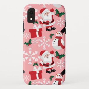 クリスマスホリデーパターン iPhone XRケース