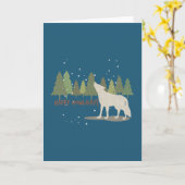 クリスマスホリデーパン:ハッピーホリデー カード (黄色い花)