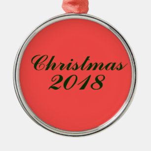 クリスマスホリデーパーソナライズされたオーナメント メタルオーナメント