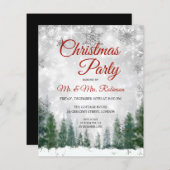 クリスマスホリデーパーティシルバーウィンターワンダーランド (正面/裏面)