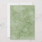 クリスマスホリデーパーティディナー招待状 招待状 (裏面)