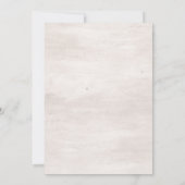 クリスマスホリデーパーティライトと装飾 招待状 (裏面)