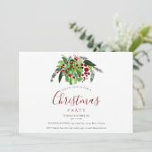 クリスマスホリデーパーティレッドベリー 招待状 (スタンド正面)