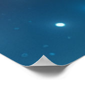 クリスマスホリデーパーティーのポスター ポスター (角)