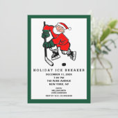 クリスマスホリデーパーティー招待状 招待状 (スタンド正面)