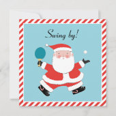 クリスマスホリデーパーティー招待状 招待状 (正面)