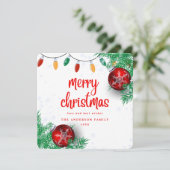 クリスマスホリデーパーティー シーズンカード (スタンド正面)