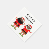 クリスマスホリデーパーティー スタンダードカクテルナプキン (角)