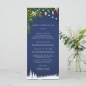 クリスマスホリデーパーティー メニュー (スタンド正面)