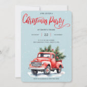 クリスマスホリデーパーティー 招待状 (正面)