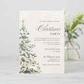 クリスマスホリデーパーティー 招待状 (スタンド正面)