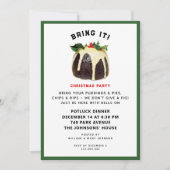 クリスマスホリデーパーティー 招待状 (正面)