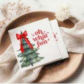 クリスマスホリデーパーティーOh何おもしろい スタンダードカクテルナプキン