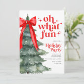 クリスマスホリデーパーティーOh何おもしろい 招待状 (スタンド正面)