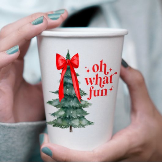 クリスマスホリデーパーティーOh何おもしろい 紙コップ