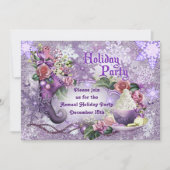 クリスマスホリデーパーティ招待状 招待状 (正面)