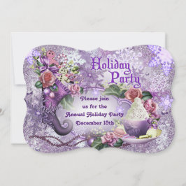 クリスマスホリデーパーティ招待状 招待状