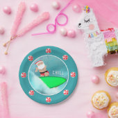 クリスマスホリデービーチパーティー ペーパープレート (パーティー)