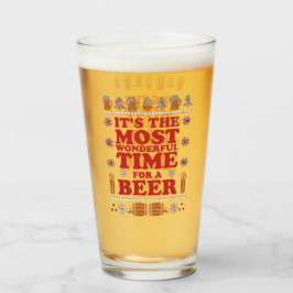クリスマスホリデービールの中で最も素晴らしい時間 タンブラーグラス