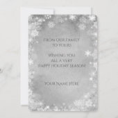 クリスマスホリデーピレネー素晴らしホリデーズ 招待状 (裏面)