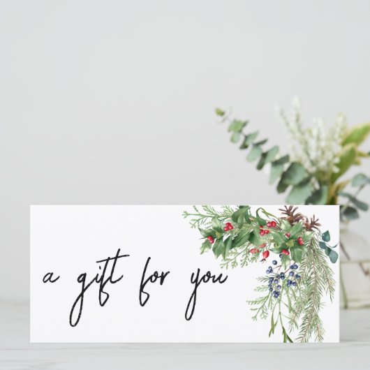 クリスマスホリデーピンクブーケウォーターカラー (スタンド正面)